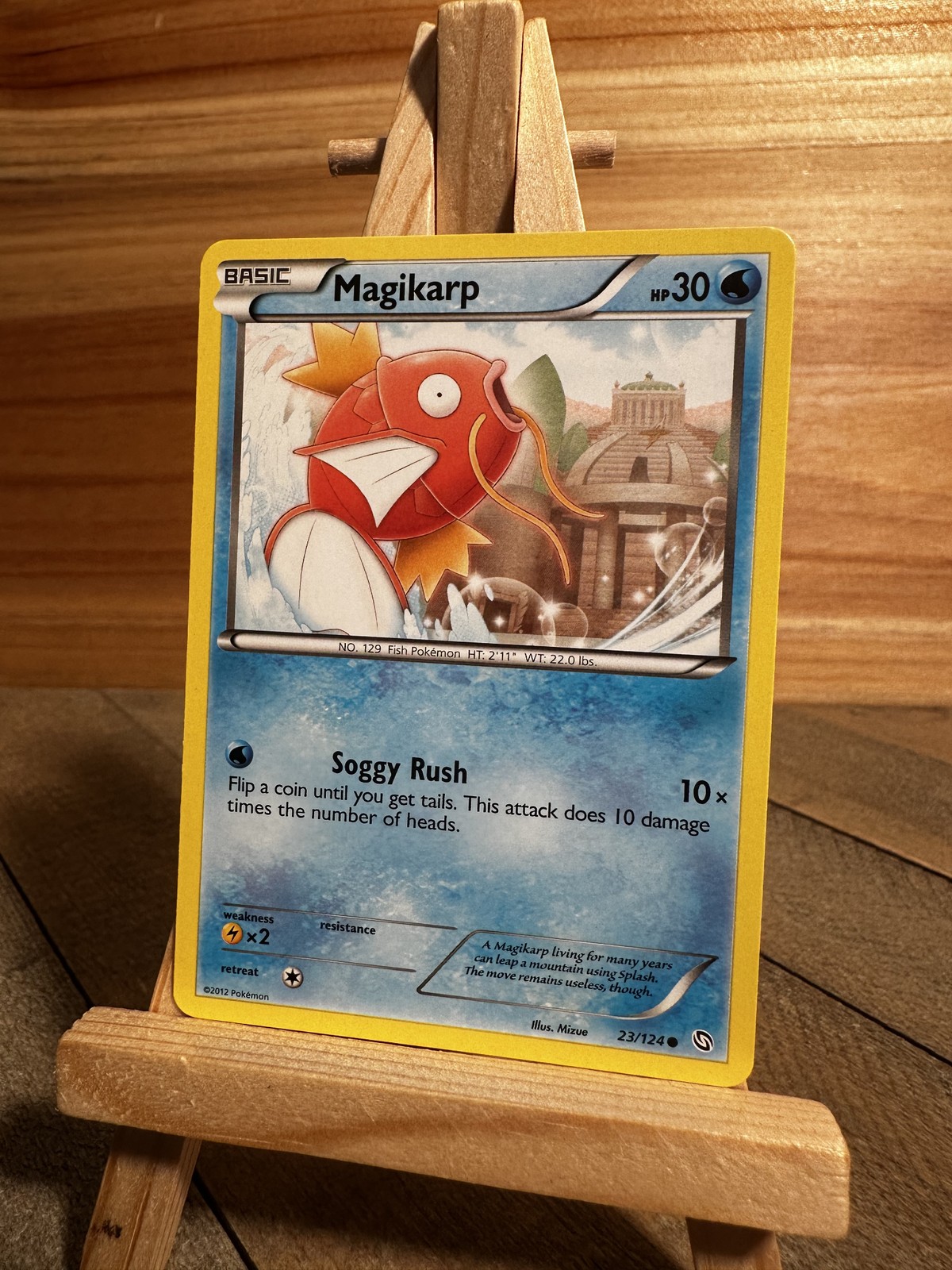 Pokemon Dragons Exalted Common Magikarp #23/124 Near Mint or Better