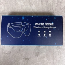 Sleep Mask - White Noise Bluetooth Wireless New
