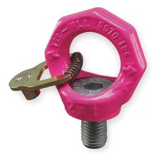 Rud Chain 7984202 Hoist Ring, 0 Pivot, 19, 480 Lb.Load Cap.