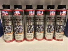 6 Pack 300 ml Liqui Lubro Moly Oil Additive MoS2 Anti-Friction Engine Treatment