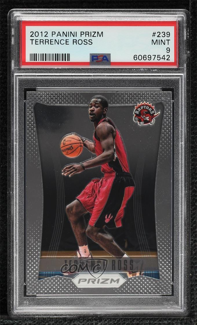 2012-13 Panini Prizm Terrence Ross #239 PSA 9 MINT Rookie RC