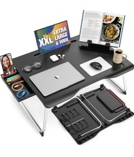 Great condition Xl Sturdy multi purpose Folding desk with foldable stands