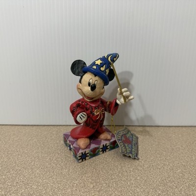 JIM SHORE WALT DISNEY TOUCH OF MAGIC MICKEY MOUSE 4010023 FIGURINE with tag