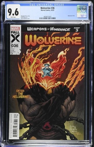 Wolverine #36 Marvel (2023) 1st Hellverine CGC 9.6 WHITE 4600615002