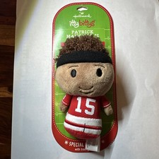 Hallmark Itty Bittys RETIRED 2018-2019? Patrick Mahomes II Plush Trading Card