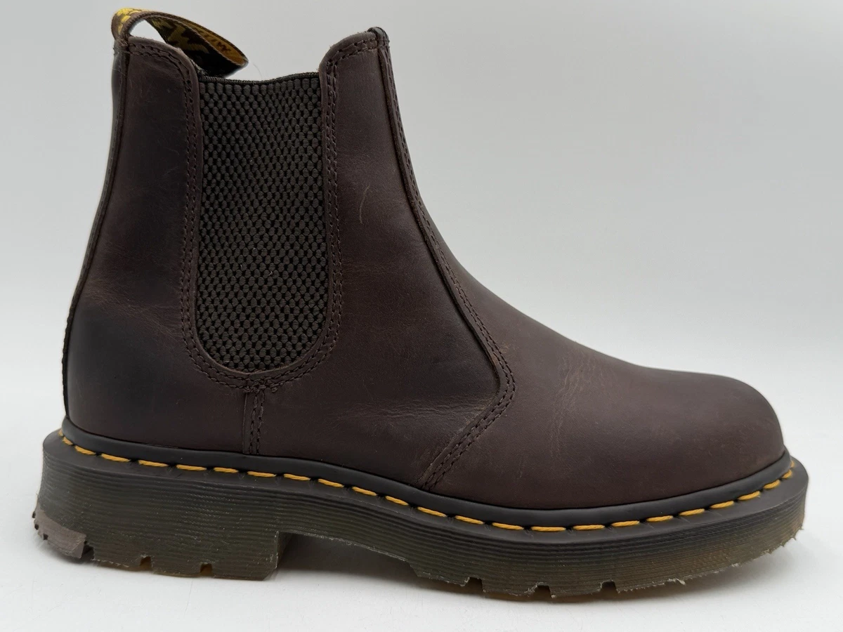 Dr. Martens Lyme Brown Leather Chelsea Boots Men\'s‎ 7 M Women\'s 8 Dr. Martens Chelsea Brown Boots for Men | eBay main image 3