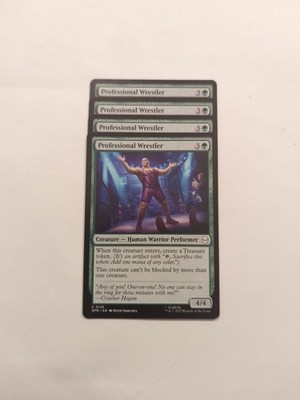 (4) Professional Wrestler *PLAYSET* Marvel's Spider-Man Regular NM MTG