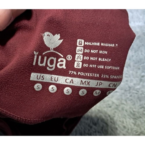 Luga Pants Womens Sz Small Yoga Capris Leggings Pockets Workout Athletic Stretch - Picture 11 of 11