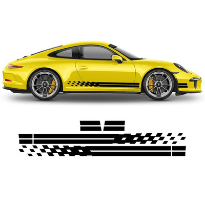 Endurance Racing Porsche Carrera Seitenstreifen-Kit-Aufkleber   Star Sam