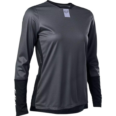 FOX Racing MTB/Fahrrad Damen Trikot Defend | Größe L | grau
