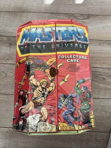 Vintage He-Man Masters of the Universe Collector’s Carrying Case 1984 MOTU