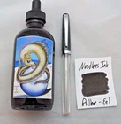 NOODLERS INK 4.5 OZ ROLLER EEL BLACK WITH FREE ROLLERBALL PEN