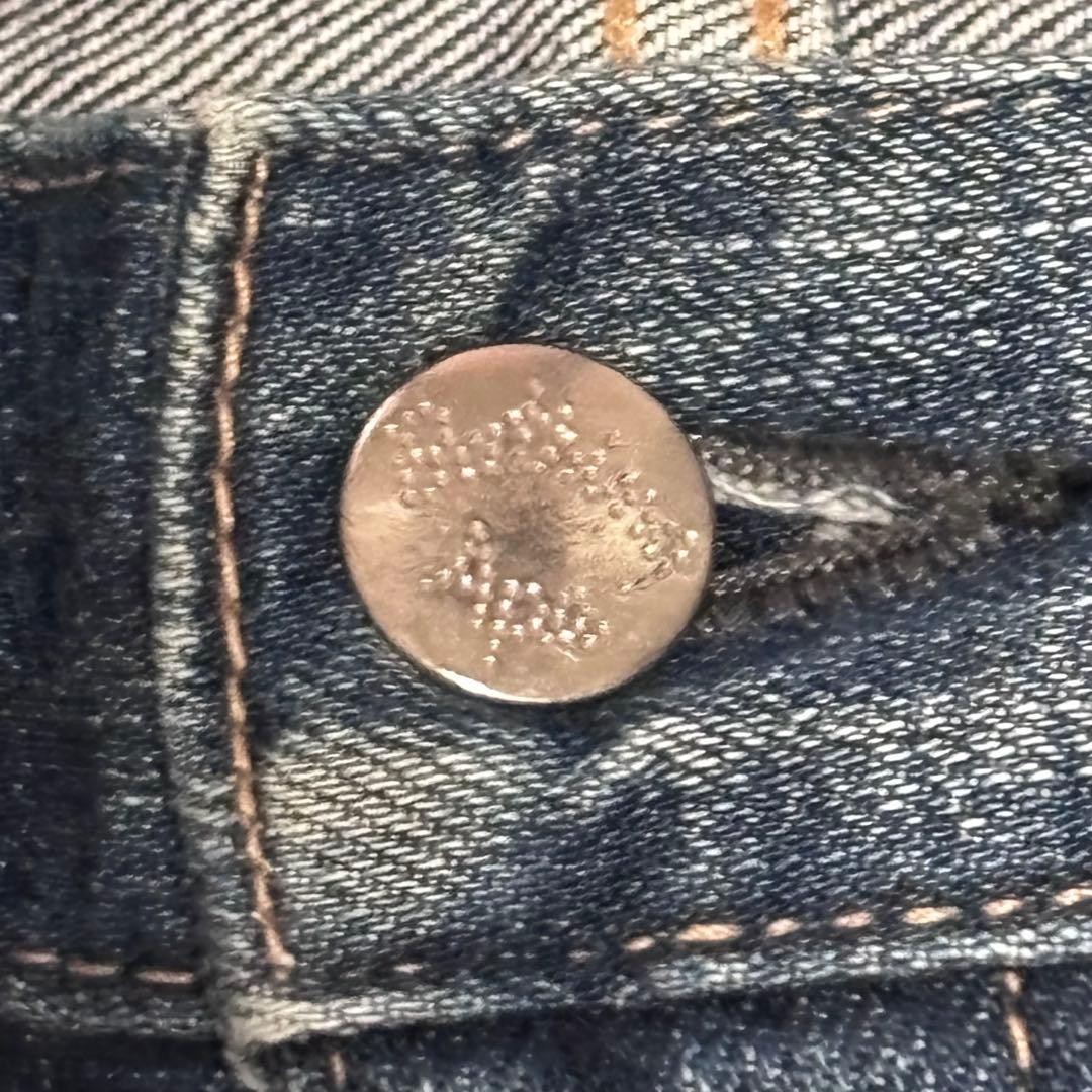 A BATHING APE Straight Denim Pants Jeans Blue M Waist 84cm Inseam 80cm BA0226188 thumbnail 11