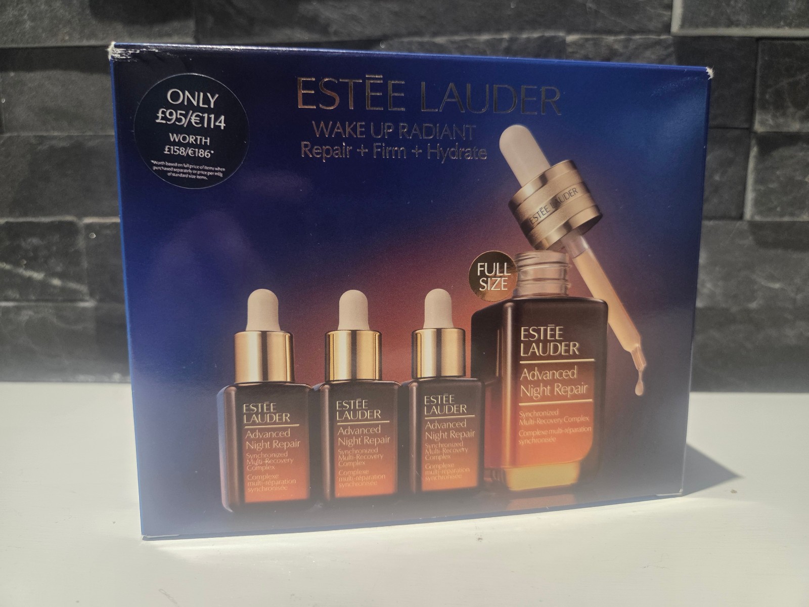Estee Lauders Wake Up Radiant Repair Firm Hydrate Gift Set
