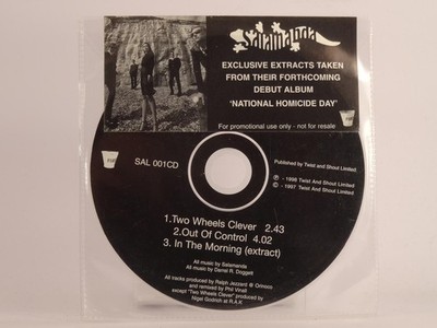 SALAMANDA TWO WHEELS CLEVER (E96) 3 Track Promo CD Single including Plastic Slee