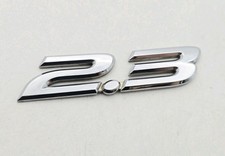 2004-2009 Mazda 3 Mazda3 2.3 Side Emblem Logo Badge Sign Symbol Chrome 2004-2009 Mazda 3 Mazda3 2.3 Side Emblem Logo Badge Sign Symbol Chrome