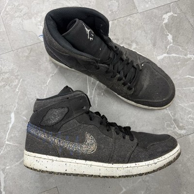 Nike Air Jordan 1 Mid Crater 3 DM3529-001 Men Sz 10 Basketball Shoes Sneakers