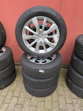 4x Orgi. Opel Corsa E Komplet Stahl-Felgen Sommer 6,5x 16zoll 4x108 ET38 J