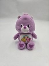 Care Bear Best Friend Bear 2004 9  Purple Plush