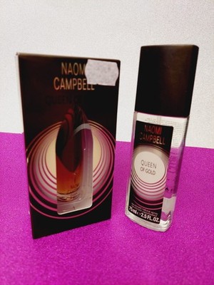 UNIQUE! ORIGINAL! Naomi Campbell Queen of  Gold perfume  set