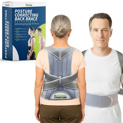 The Natural Posture Posture Corrector for Men and Women  Lumbar Back Brace an...