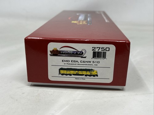 HO Broadway Limited EMD E8A Chicago y North Western #510 con CCC y sonido #2750 | Zustand: Used