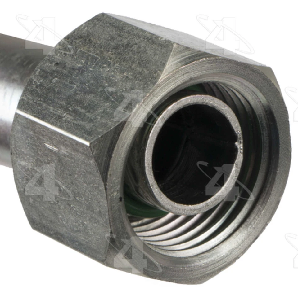 Descarga/succión de refrigerante de aire acondicionado para Mercedes-Benz 560SEC 1986-1990, 560SEL 420S Foto 3 de 4