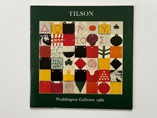 JOE TILSON - Recent Work 1980 - 82, Waddington Galleries, London exhibition art