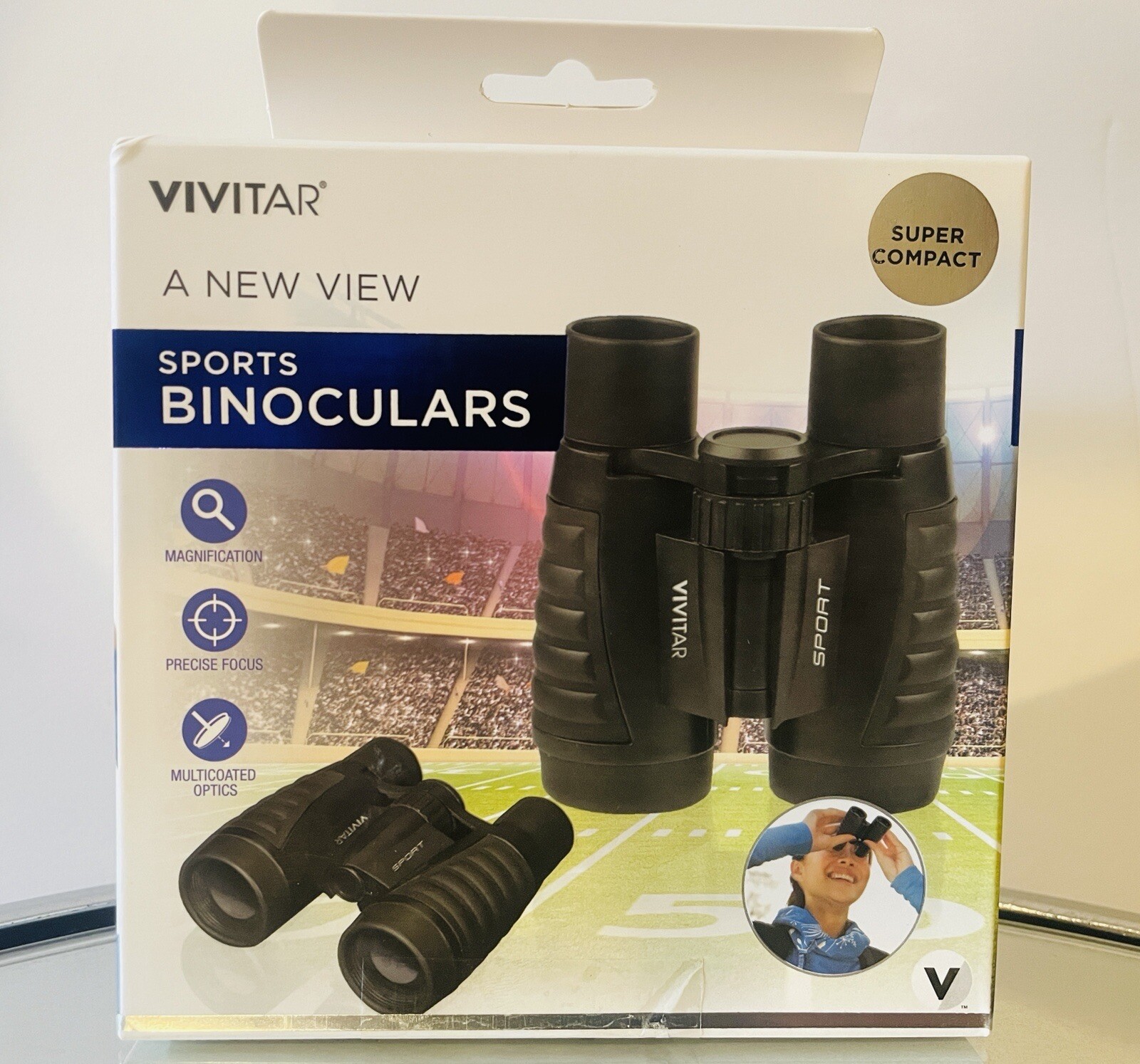Vivitar Sports Binoculars 2170118 Super Compact NEW eBay