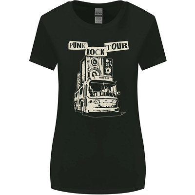 Punk Rock Tour Damen Breiter Schnitt Maglietta
