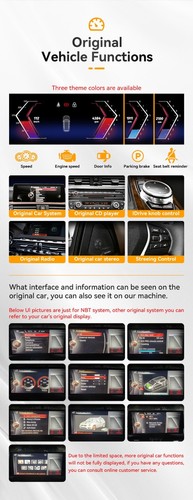 Para BMW Serie 5 F10 / F11 NBT 10,25" Pantalla Táctil GPS Coche Radio Estéreo CarPlay SWC - Imagen 7 de 24