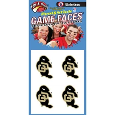 Fan-A-Peel Colorado Waterless Peel and Stick Temporary Tattoos