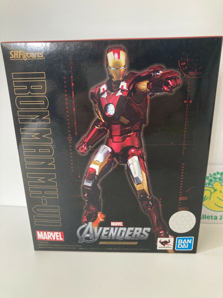 Premium BANDAI S.H.Figuarts Iron Man Mark 7 Figure AVENGERS