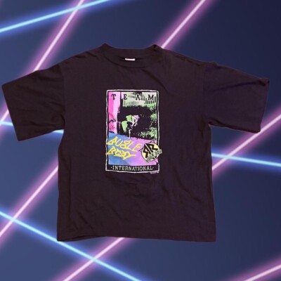 Deadstock Bugle Boy T Shirt VTG Skateboarding NOS With Tags Black Size Youth XL