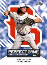5-Count Lot JOE RIZZO 2015 Leaf Perfect Game All-American Classic Rookies