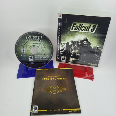 Fallout 3 (Sony PlayStation 3, 2008) CIB