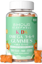 Kids Omega 3 6 9 Gummies – Fatty Acids for Heart health & strong Vision