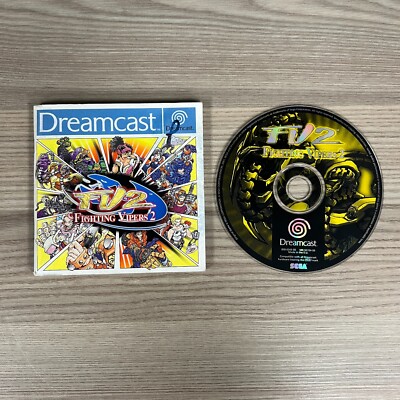 UNGETESTET FIGHTING VIPERS 2 FV2 SEGA DREAMCAST RETRO VIDEOSPIEL 2001 PAL OHNE HÜLLE