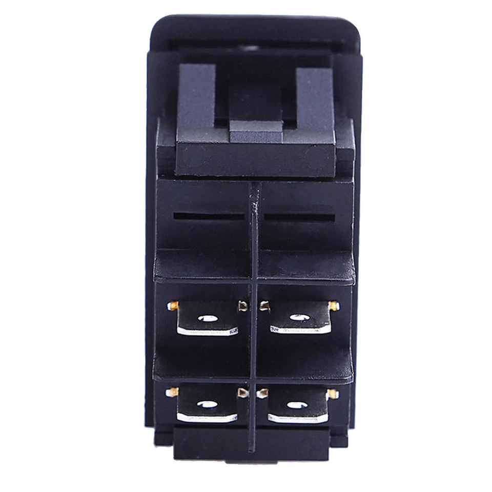 5 X KFZ Wasserdicht 12V 20A Wippschalter Kippschalter Beleuchtet 4P Rot - Bild 4 von 4