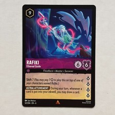 Rafiki 52/204 Disney Lorcana Azurite Sea Regular Rare Card NM