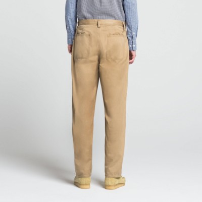 JW Anderson x Uniqlo Men's JWA Relaxed Straight Khaki Work Pants
