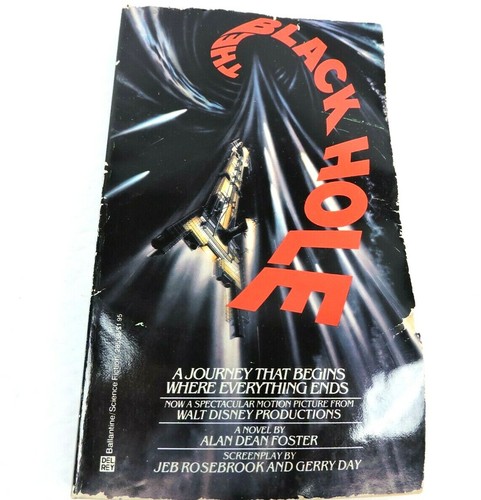 The Black Hole Paperback Book 1979 Alan Dean Foster Del Rey Science Fiction - Bild 1 von 12