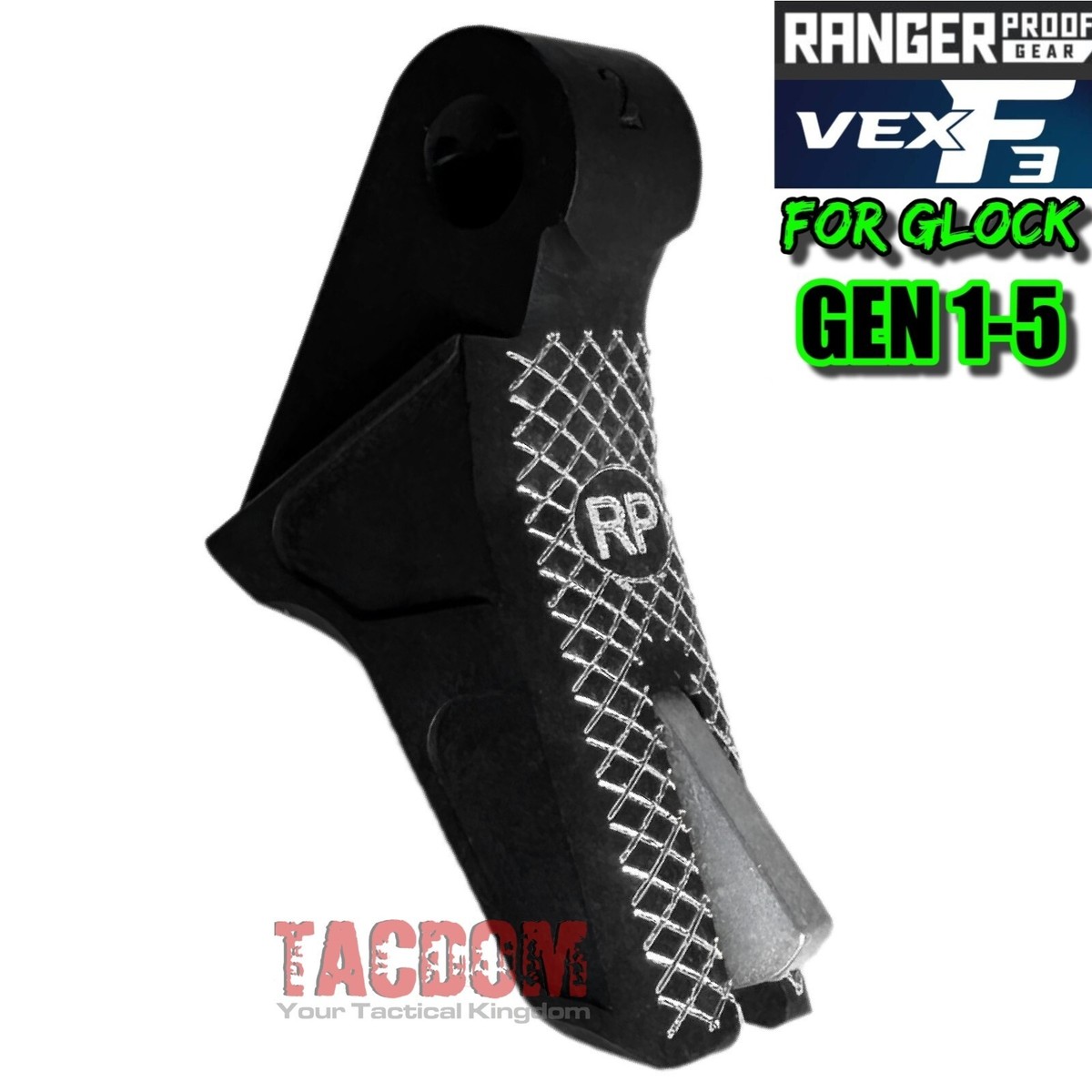 RANGER PROOF w/ Johnny GLOCK VEX F3 TRIGGER BLACK VER2 17 19 43x