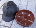 WW1 leather inner headdress helmet Adrian m15 french 1915 helmet liner s.A-54.