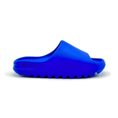 Adidas Yeezy Slide Azure ID4133 Sneaker Men's Shoes Blue W/ Box US