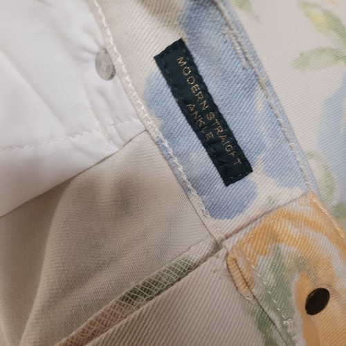 Lauren Ralph Lauren Floral Pants Women's Size 14 - Picture 6 of 7