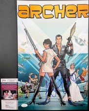 2014 Cryptozoic Archer Seasons 1-4 Autographs Guide 36