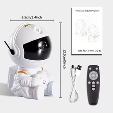 Astronaut Galaxy Star Projector LED Lamp for Kids' Bedroom and Home Decor