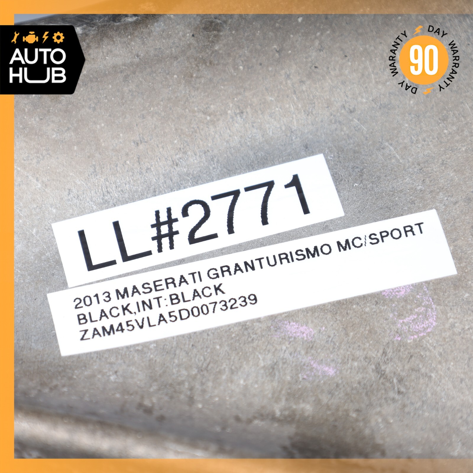 11-19 Maserati GranTurismo S M145 Rear Right Side Top Lower Control Arm OEM