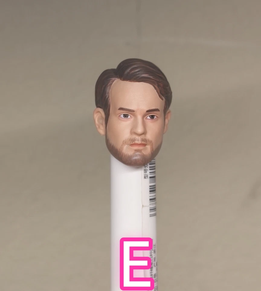 1/12 Painted Sam Black Cat Punisher Head Carved Fit 6'' ML Action Figure - Image 4 of 4